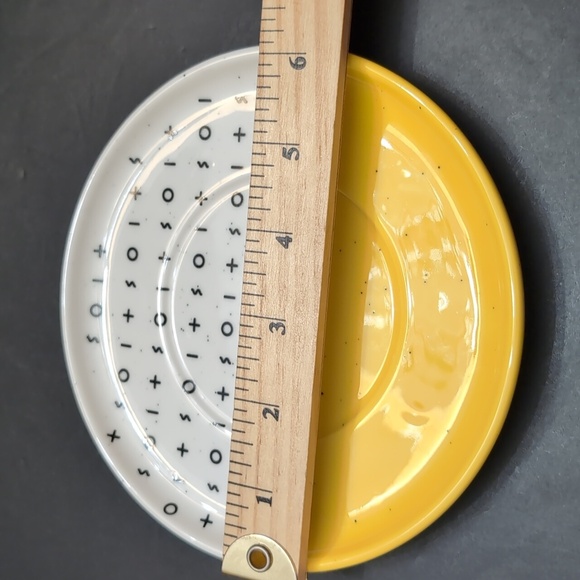 Roots 7, Dipped 2 Tone Yellow/Pink Cup And Saucer Set . - Picture 14 of 14